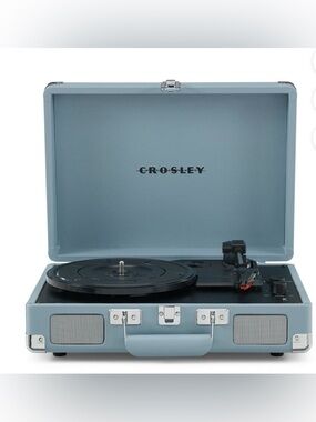Crosley Cruiser Plus Portable Turntable  Vinyl Record Player Wireless Bluetooth